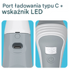 Elektryczna szczotka SHINE MATE – wyświetlacz, IP68, teleskop 125 cm do czyszczenia fug łazienki kuchni