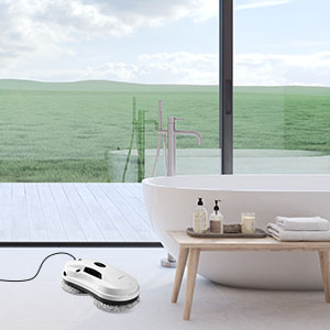 Robot sprzątający SHINE MATE X7SE z rozpylaczem – myjka do okien automatyczna