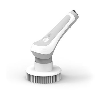 Elektryczna szczotka SHINE MATE – wyświetlacz, IP68, teleskop 125 cm do czyszczenia fug łazienki kuchni